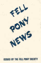 1968 Fell Pony Society News cover