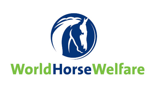 World Horse Welfare logo, horse's head and text