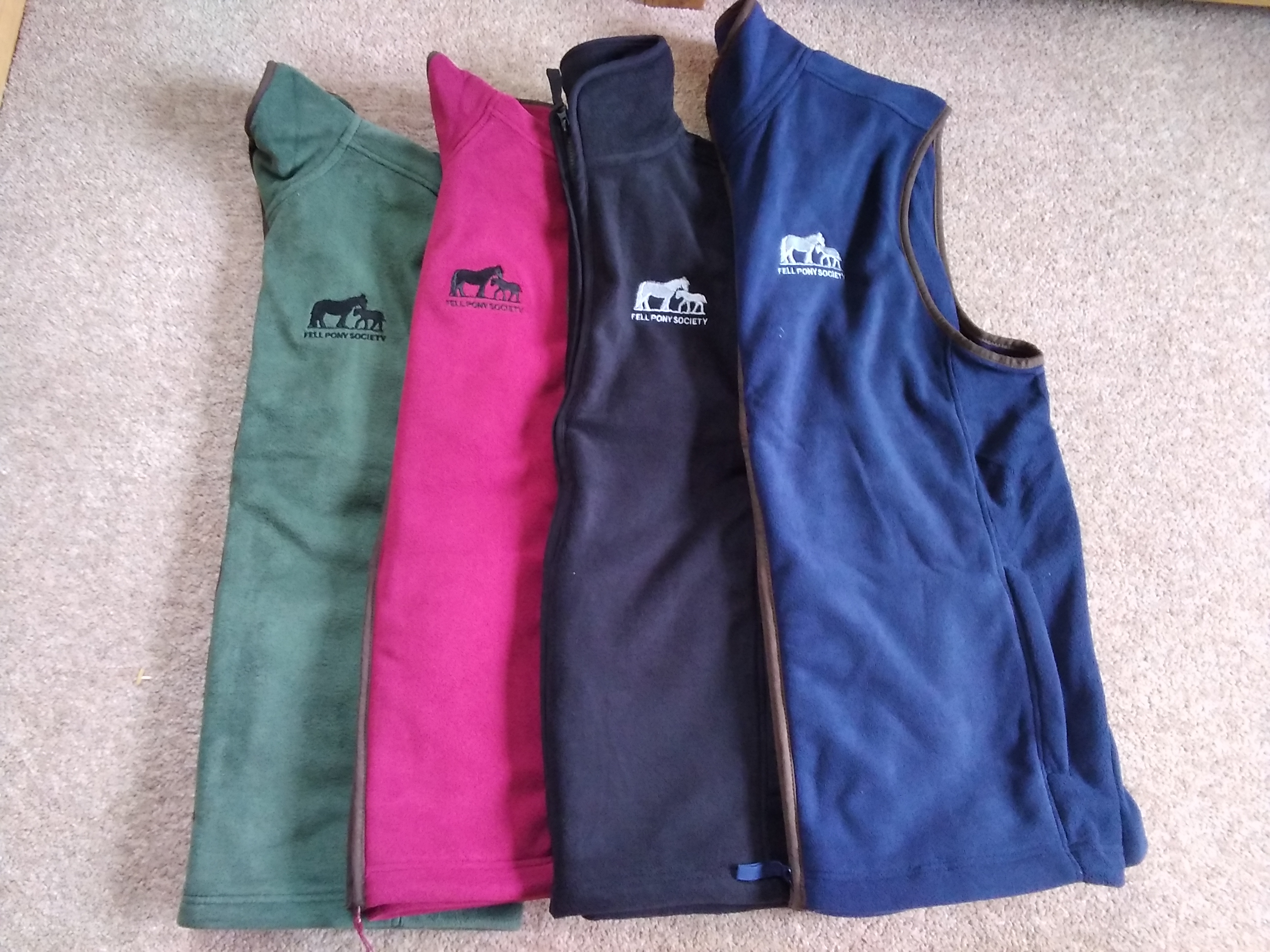 fleece gilets