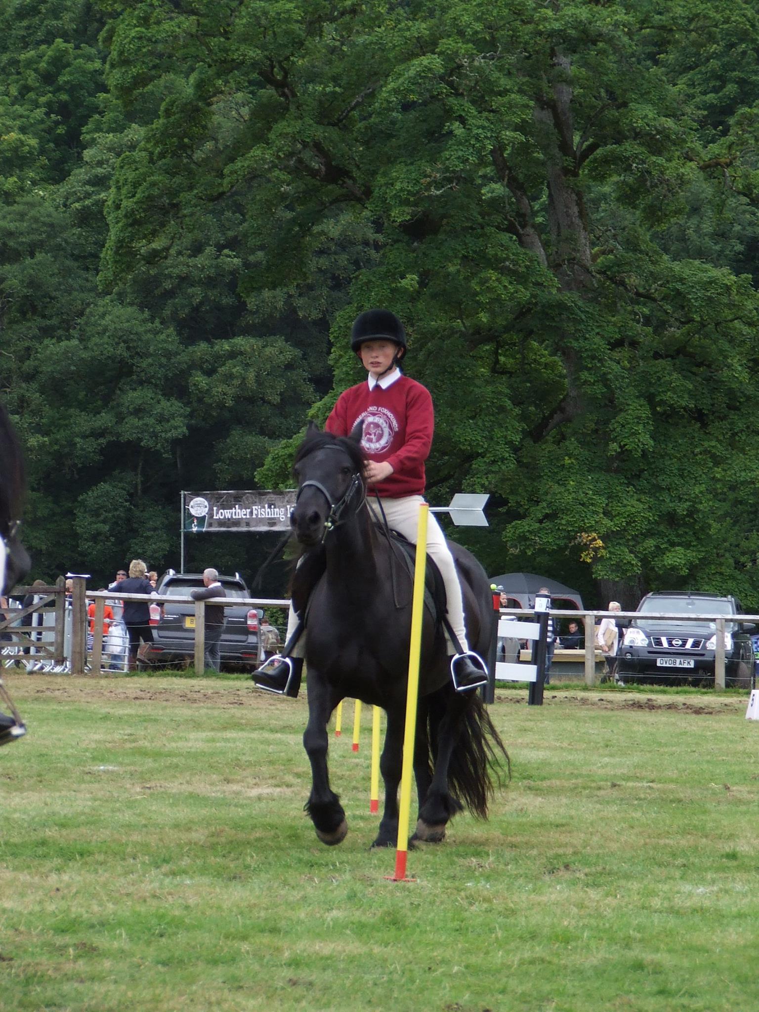 Jack Nicholson demonstrating pony club games